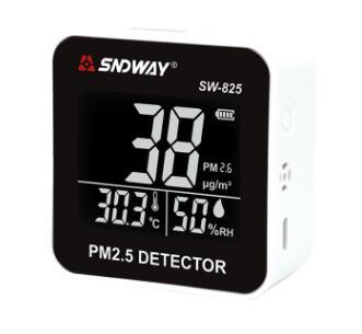 Monitor de Calidad del Aire Digital – Detector Láser PM2.5 y Analizador de Gases