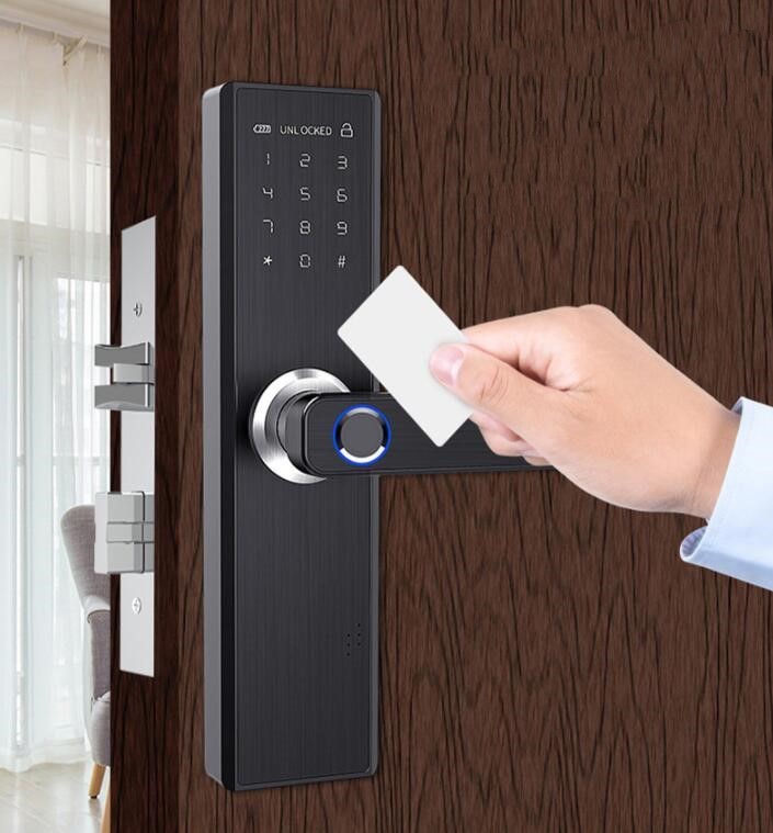 Cerradura inteligente esférica para puerta