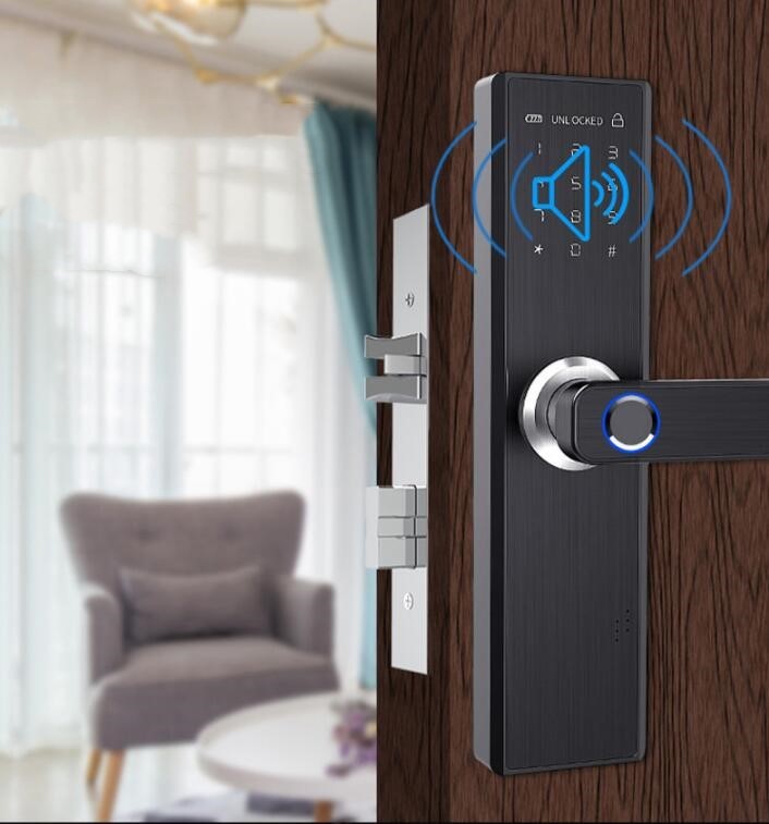 Cerradura inteligente esférica para puerta
